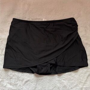 Black Swim Skirt